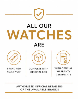 New watches with original box and official guarantee