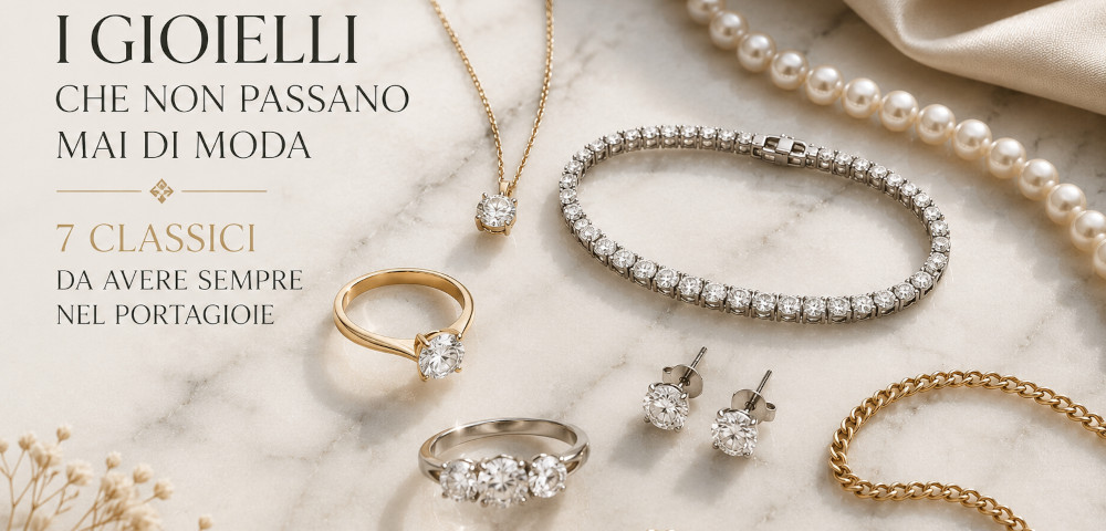 I gioielli che non passano mai di moda: 7 classici da avere sempre nel portagioie