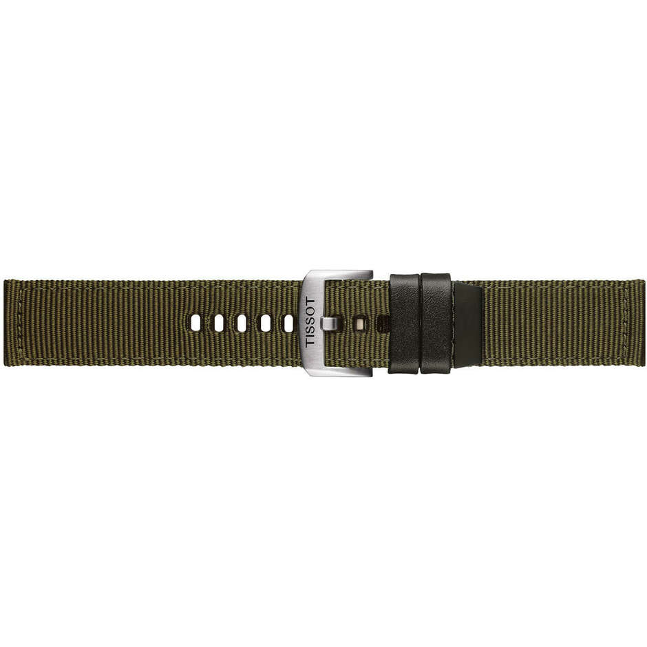 22mm Tissot green fabric strap