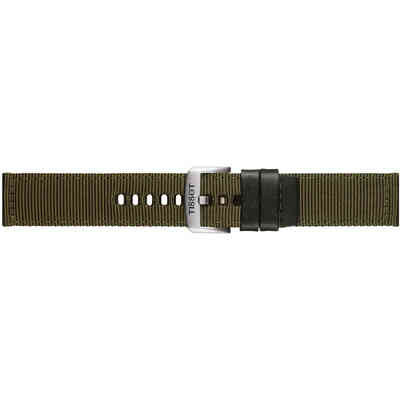 22mm Tissot green fabric strap 22mm Tissot green fabric strap