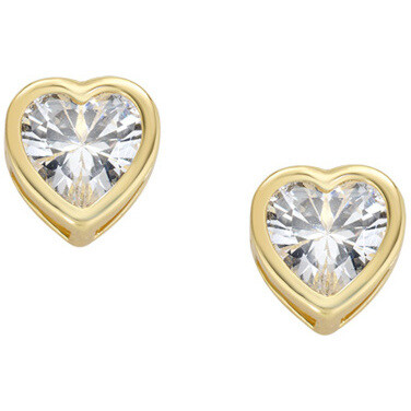 Amen Amore Golden Heart Earrings Amen Amore Golden Heart Earrings