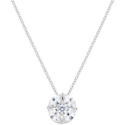 Amen Aura White Silver Necklace