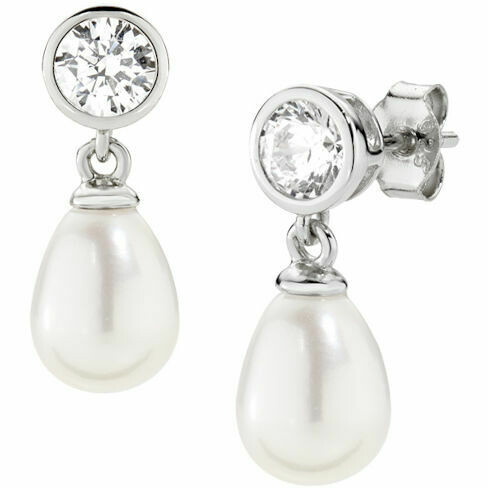 Amen Drop Pearl Drop Earrings