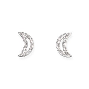 Amen earrings in silver Luna Zircons Amen earrings in silver Luna Zircons