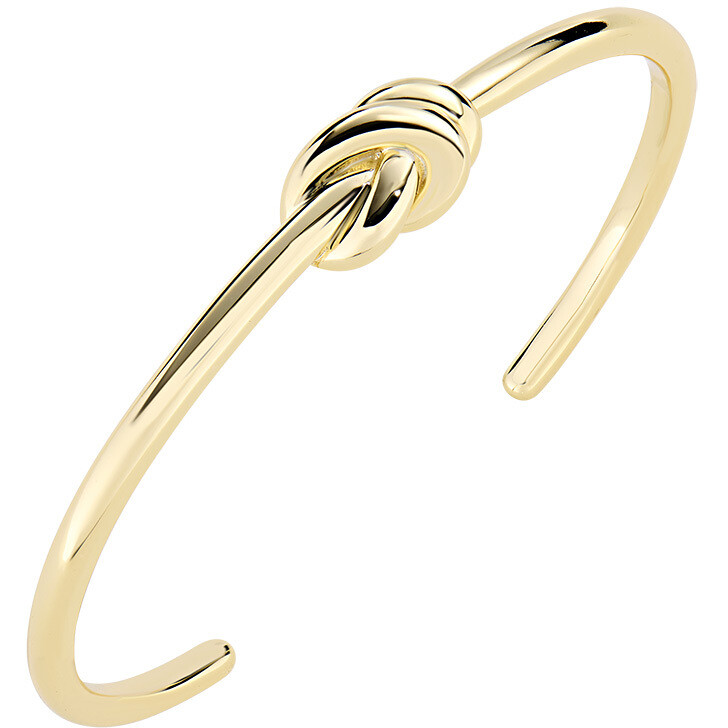 Amen Gold-Plated Love Knot Bracelet