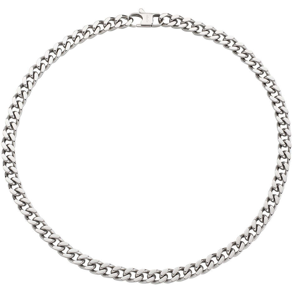 Amen groumette chain necklace in steel 50 cm