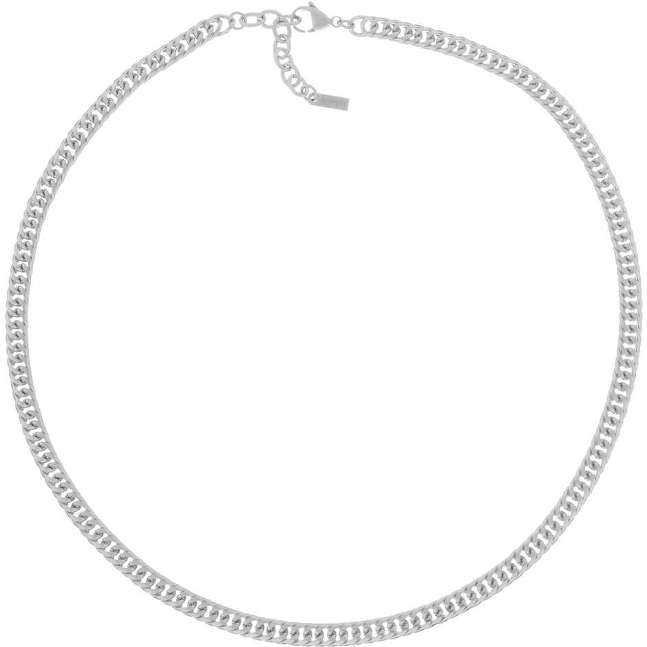 Amen groumette chain necklace in steel