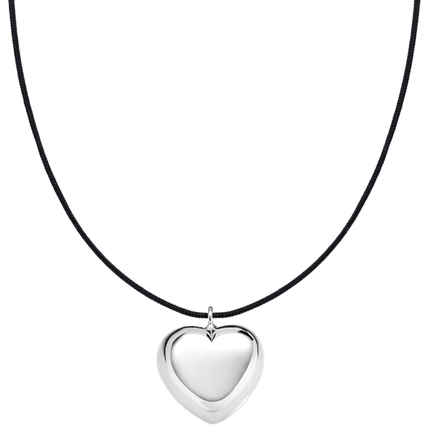 Amen Heart Domed Necklace