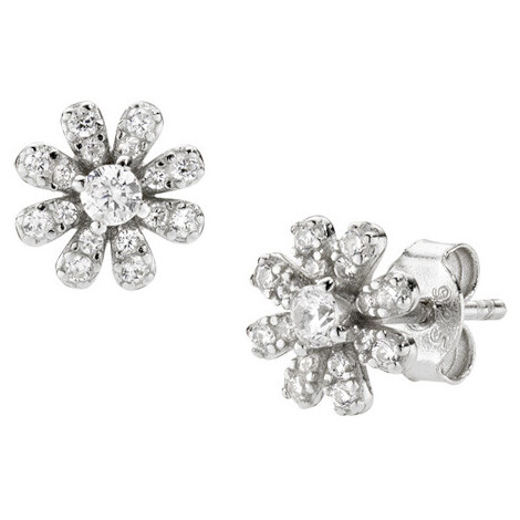 Amen Margherita earrings with white zirconia
