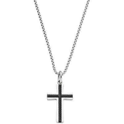 Amen Men's Necklace with Pendant Cross Amen Men's Necklace with Pendant Cross