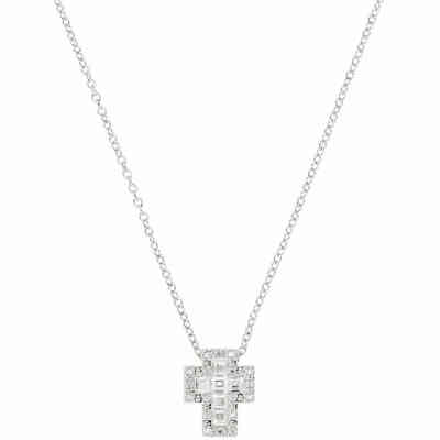 Amen necklace with white zircon cross Amen necklace with white zircon cross
