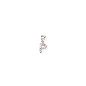 Amen Pendant Letter P Zircons Amen Pendant Letter P Zircons