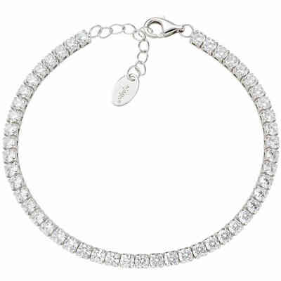 Amen Tennis Bracelet with 3mm White Zirconia Amen Tennis Bracelet with 3mm White Zirconia