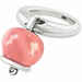 Anello Chantecler Campanella in argento e resina sfaccettata rosa Resina rosa