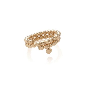 Anello Chantecler porta ciondoli in oro rosa con pendente galletto Anello Chantecler porta ciondoli in oro rosa con pendente galletto