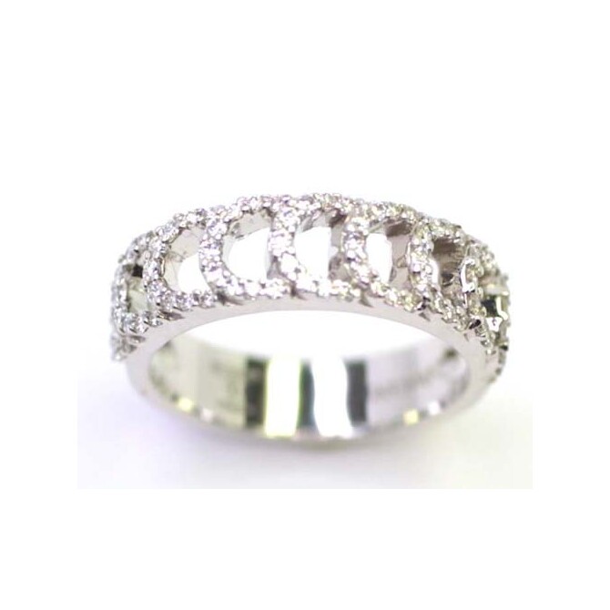 Anello Damiani Damianissima in oro bianco e brillanti