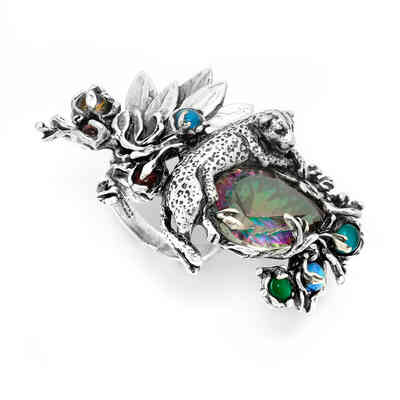 Anello Giovanni Raspini Amazonia Rainbow