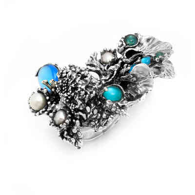 Anello Giovanni Raspini Anello Pacific Blue Reef