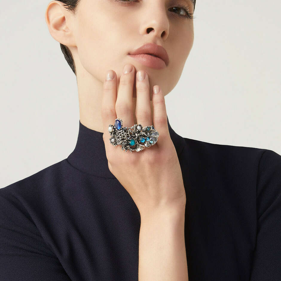 Anello Giovanni Raspini Anello Pacific Blue Reef