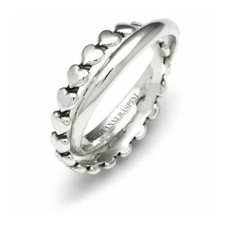 Anello Giovanni Raspini Doppio Cuori