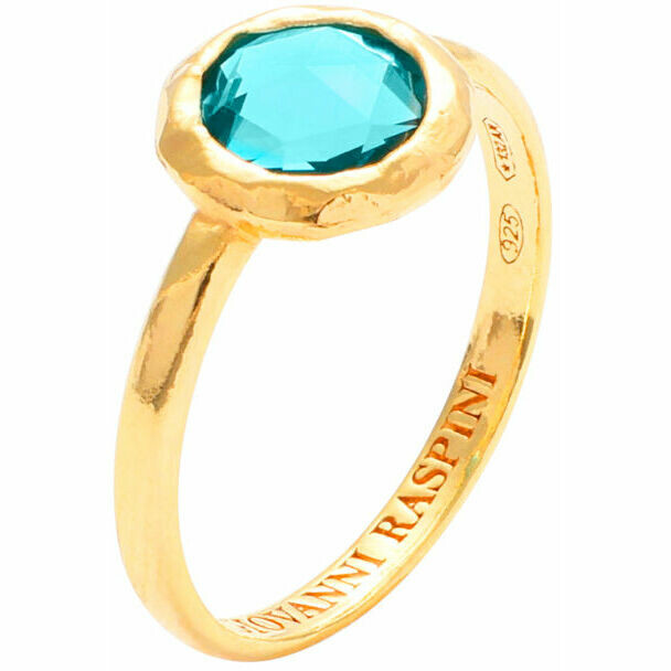 Anello Giovanni Raspini Loop Azzurro