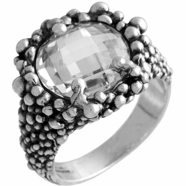 Anello Giovanni Raspini Shine grande con zircone