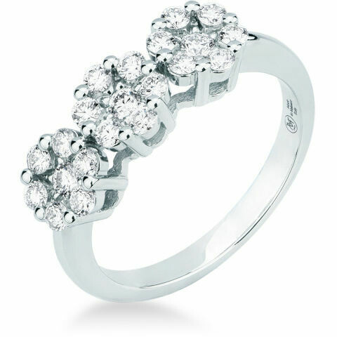 Anello Mirco Visconit Trilogy magic con diamanti