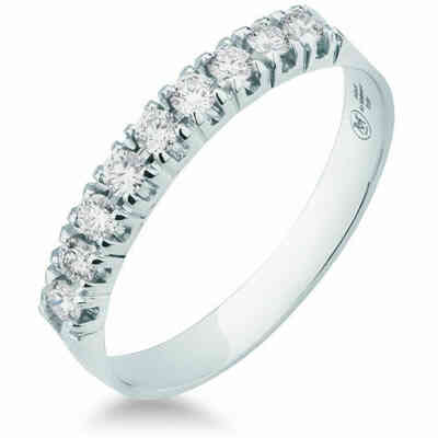 Anello Mirco Visconti veretta con brillanti Anello Mirco Visconti veretta con brillanti