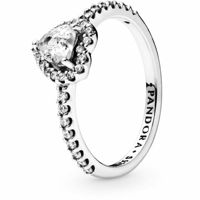 Anello Pandora Cuore in Rilievo