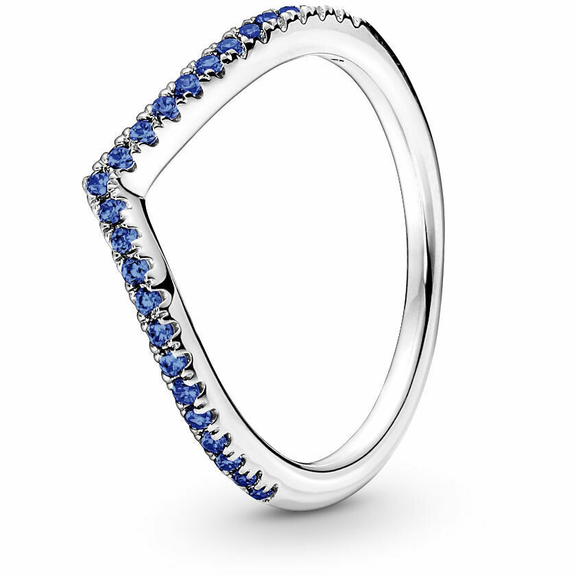 Anello Pandora Desiderio Scintillante blu
