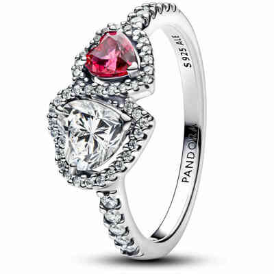 Anello Pandora Doppi Cuori Anello Pandora Doppi Cuori