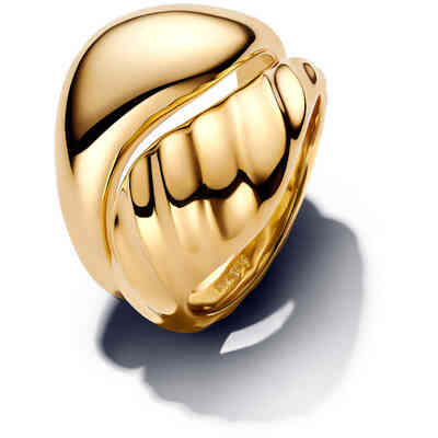Anello Pandora Dune Divisibile placcato oro Anello Pandora Dune Divisibile placcato oro