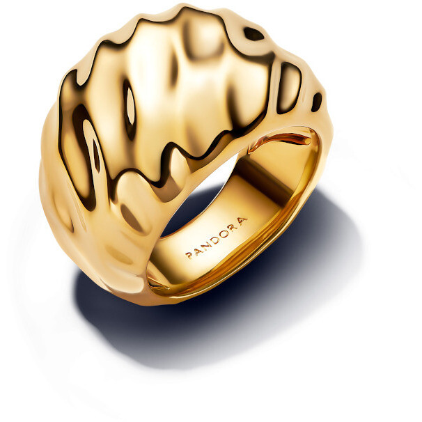 Anello Pandora Dune placcato oro