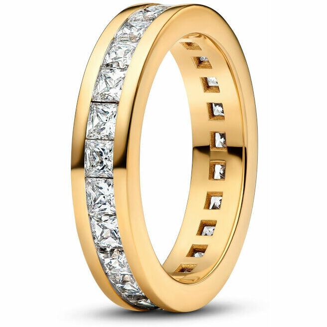 Anello Pandora Eternity placcato oro