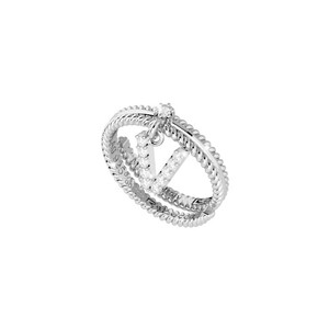Anello Rebecca MyWorld lettera V Anello Rebecca MyWorld lettera V
