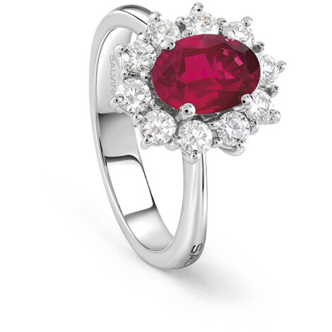 Anello Salvini Love For Color con Rubino e Diamanti