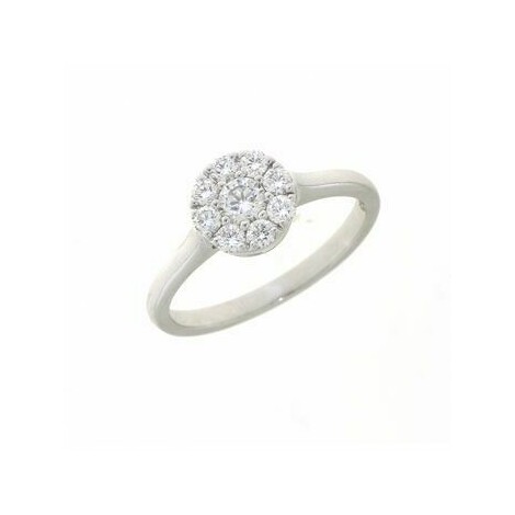 Anello solitario Mirco Visconti con brillanti a pavè