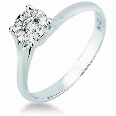 Anello solitario Mirco Visconti con diamanti Anello solitario Mirco Visconti con diamanti