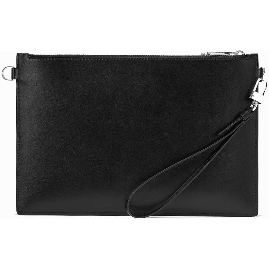 Astuccio Montblanc Meisterstuck in pelle nero e blu