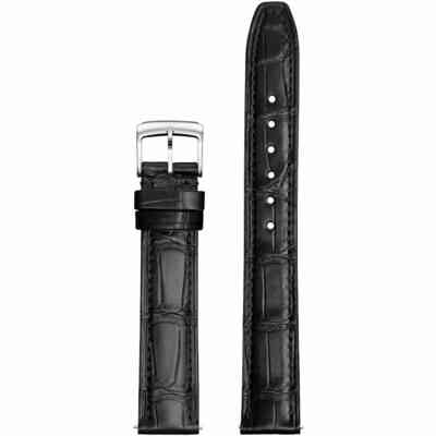 Baume & Mercier 15mm Black Alligator Leather Strap