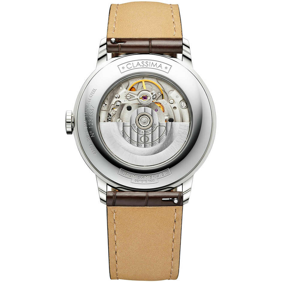 Baume & Mercier Classima Automatic Leather Watch