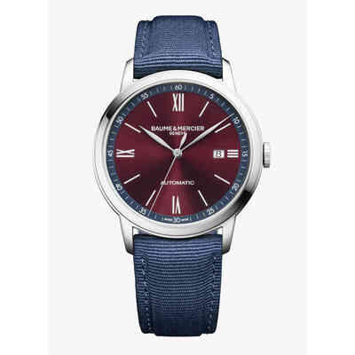 Baume Steel Quartz Watch by Baume et Mercier