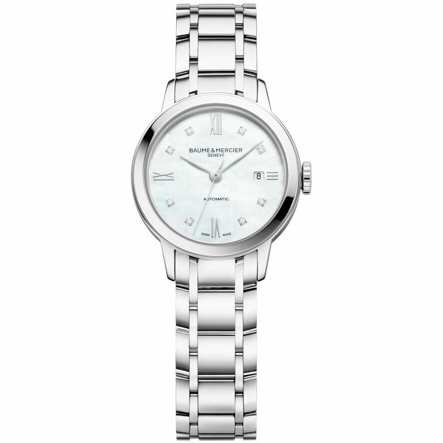 Baume&Mercier Classima Automatic Watch with Diamonds