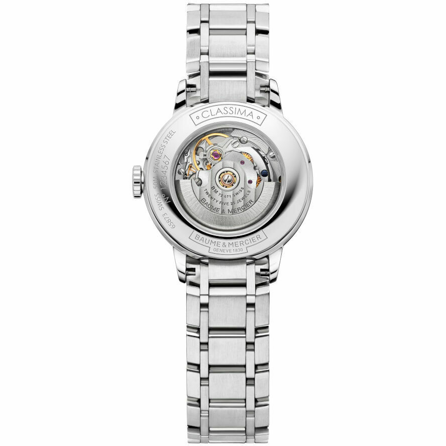 Baume&Mercier Classima Automatic Watch with Diamonds