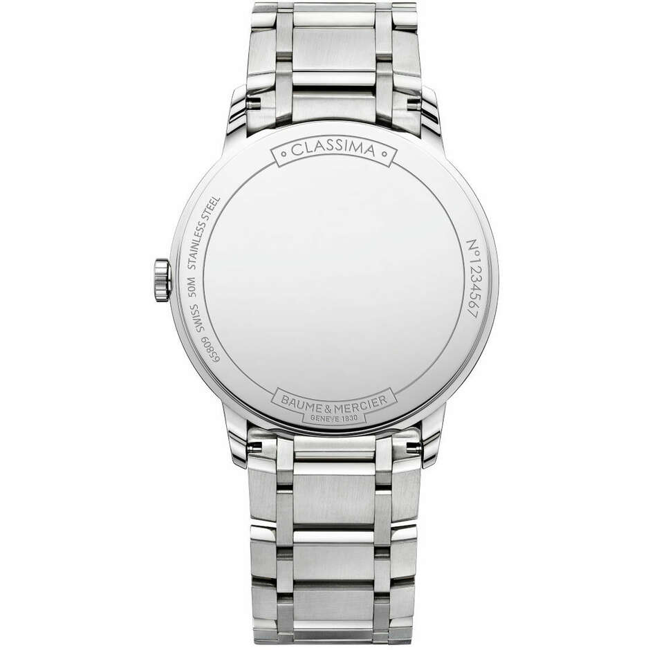 Baume&Mercier Classima men quartz watch blue dial