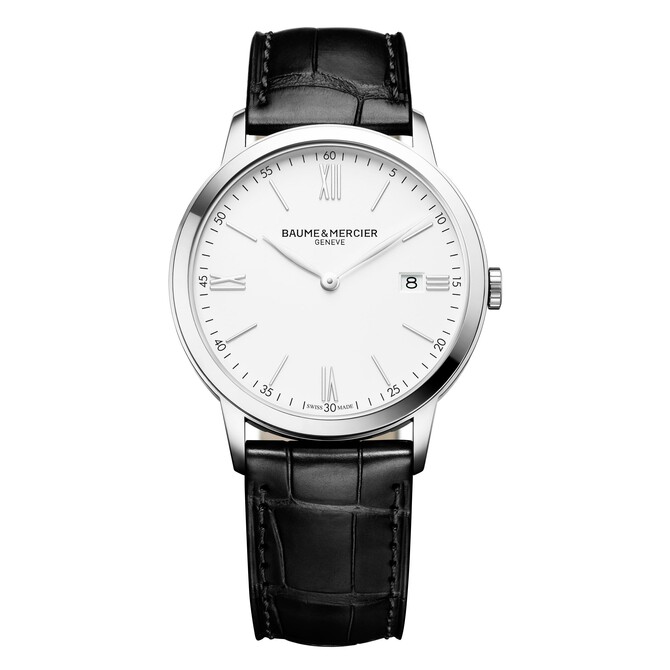 Baume&Mercier Classima quartz watch, white dial