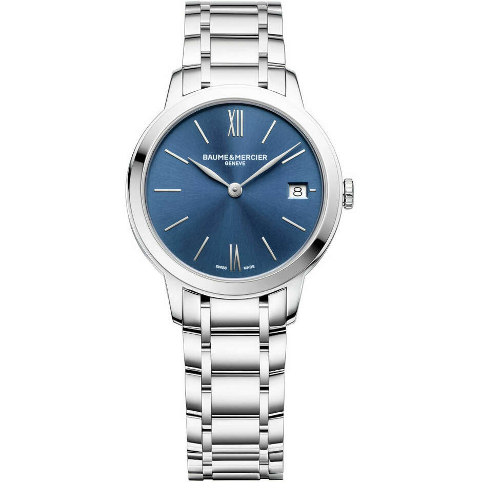 Baume&Mercier Classima women quartz watch blue dial