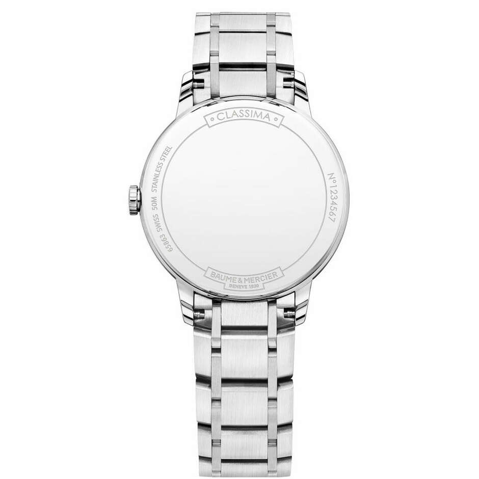 Baume&Mercier Classima women quartz watch blue dial