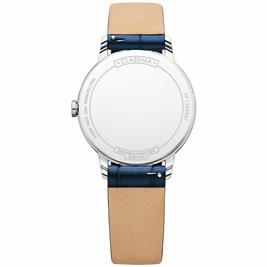 Baume&Mercier Classima Women's Watch Leather Blue