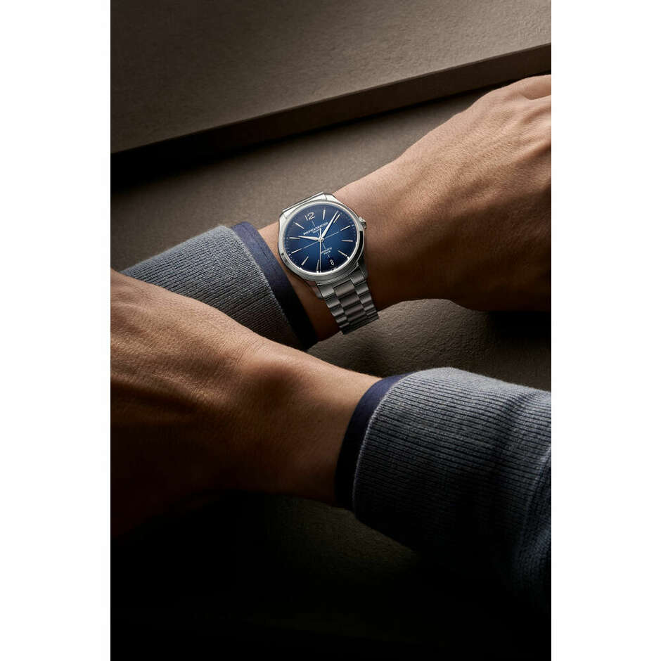 Baume&Mercier Clifton Blue Steel Watch